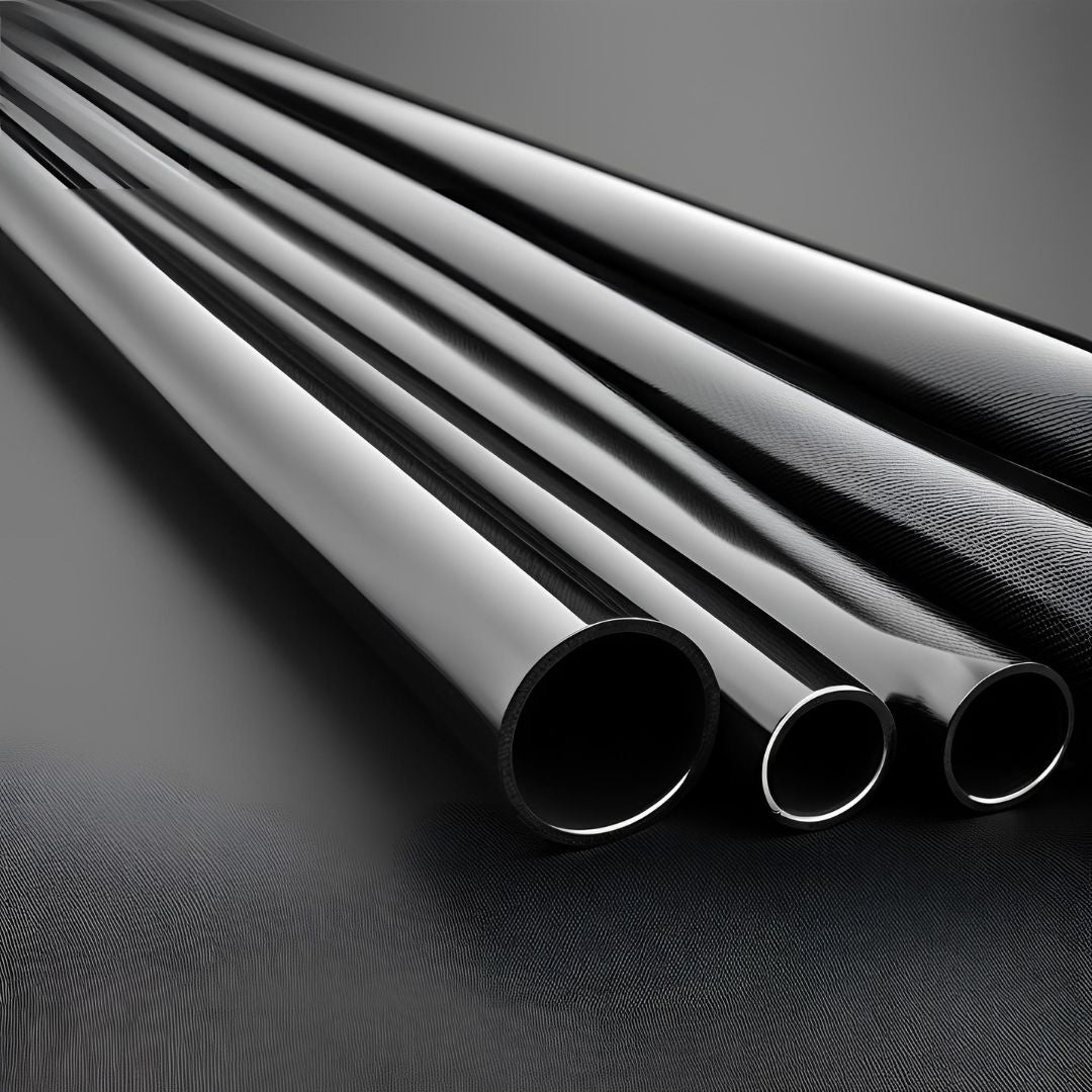 Carbon Fiber Tube: 3K Glossy Surface Carbon Fiber Tube Length 1000mm